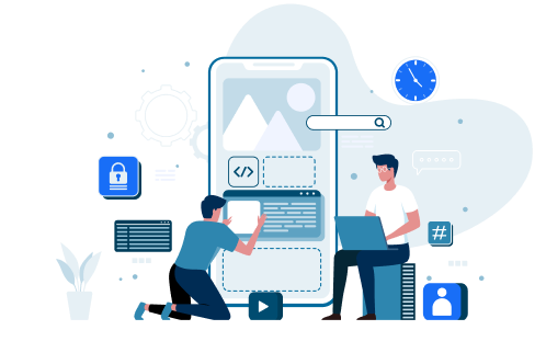 Ilustrasi App Development