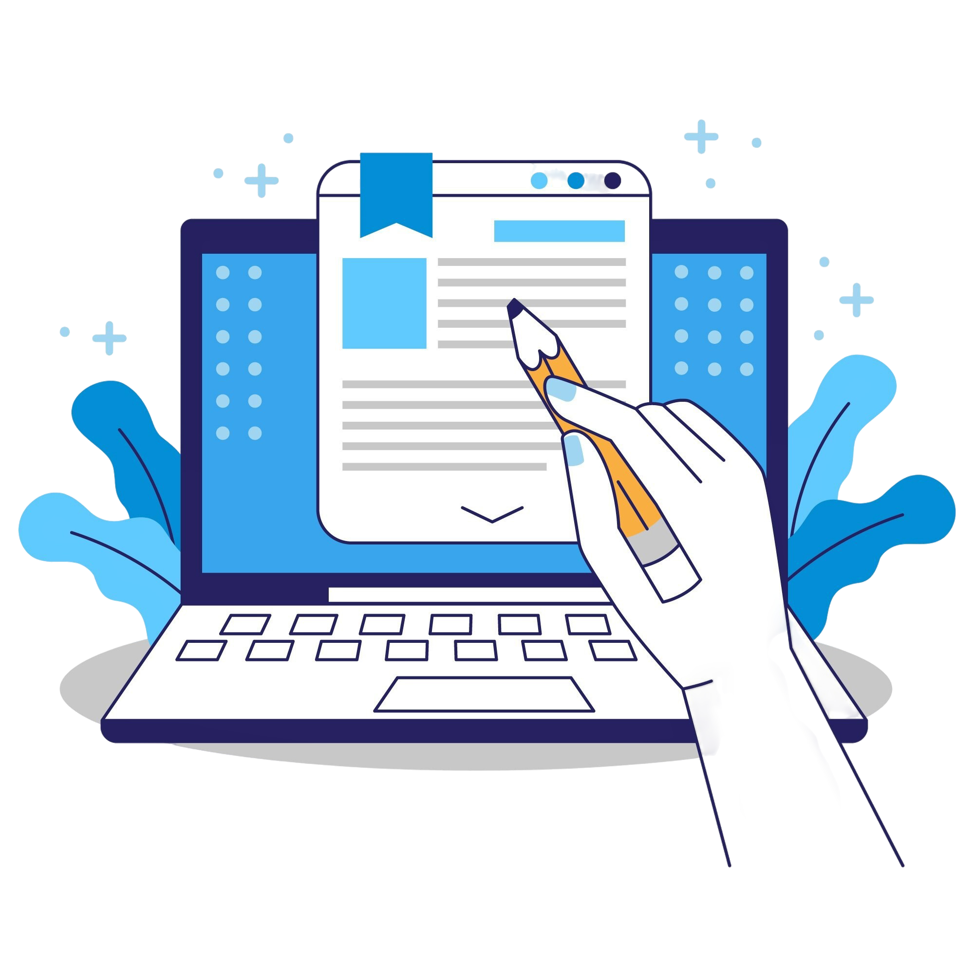 Design Handoff Illustration