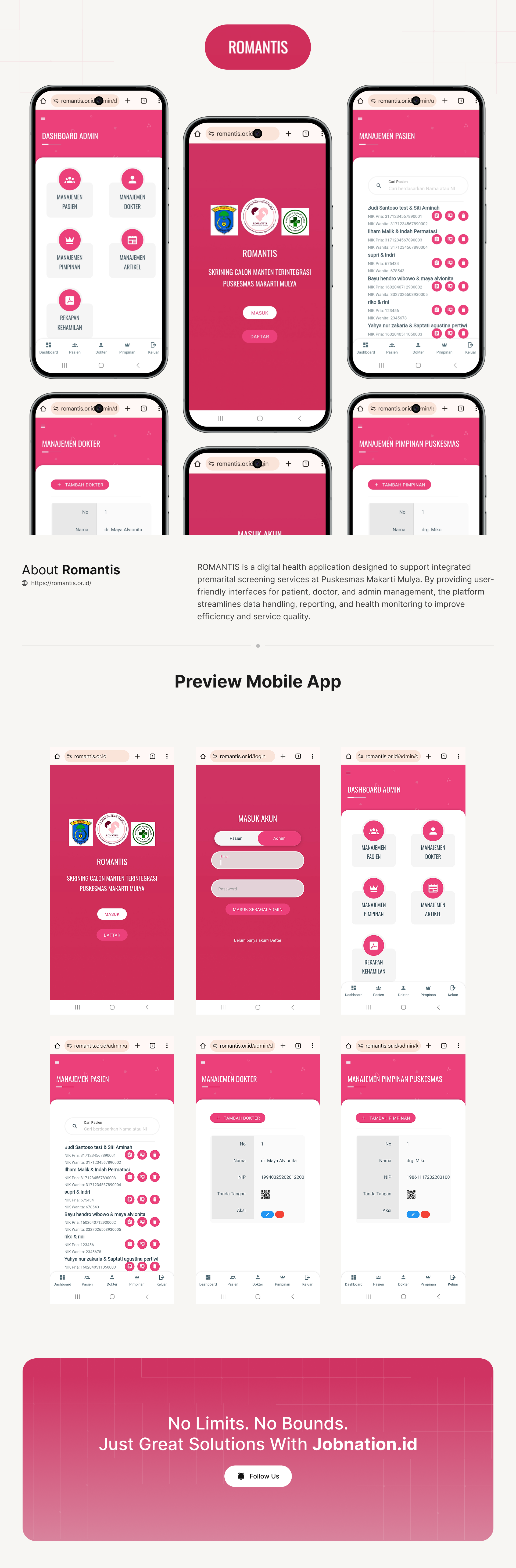 Preview Proyek Romantis