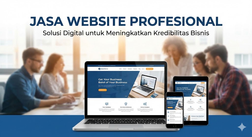 Cover image for Jasa Website Profesional & Terpercaya: Tingkatkan Kredibilitas Bisnis Anda