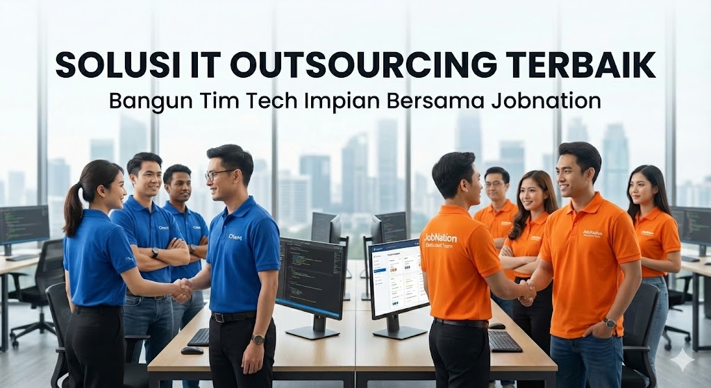 Cover image for Solusi IT Outsourcing Terbaik: Sewa Dedicated Team Developer di Jobnation