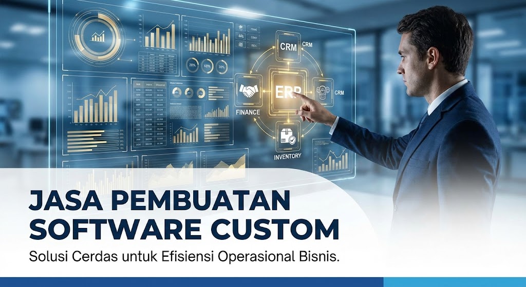 Cover image for Jasa Pembuatan Software Custom & Sistem Informasi Perusahaan Terbaik